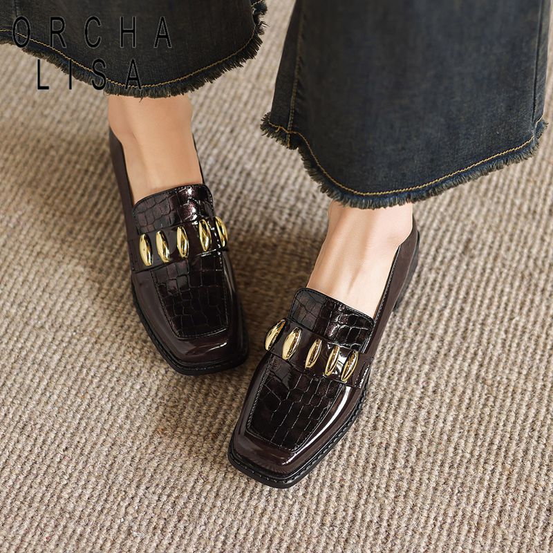 Women'S Shoes Extended Sizes - ORCHA LISA Sepatu Flat Wanita Berkilau