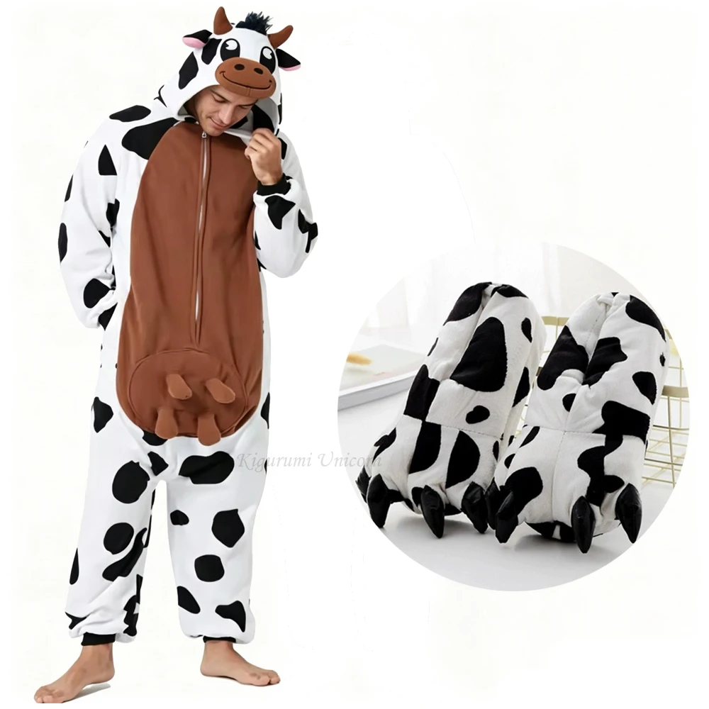 Women Shoes Xxl - Piyama Kigurumi Hewan Sapi Unicorn, Kostum
