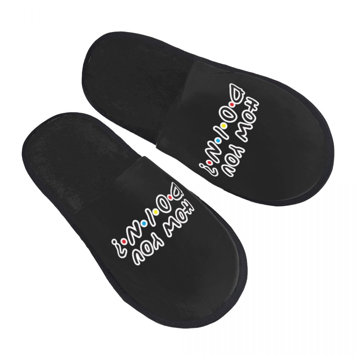 Women Shoes Quote - Sandal Rumah Wanita Custom Print Kutipan