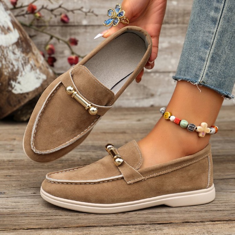 Pointed Toe Flat - Sepatu Wanita Gaya Vintage Inggris 2026