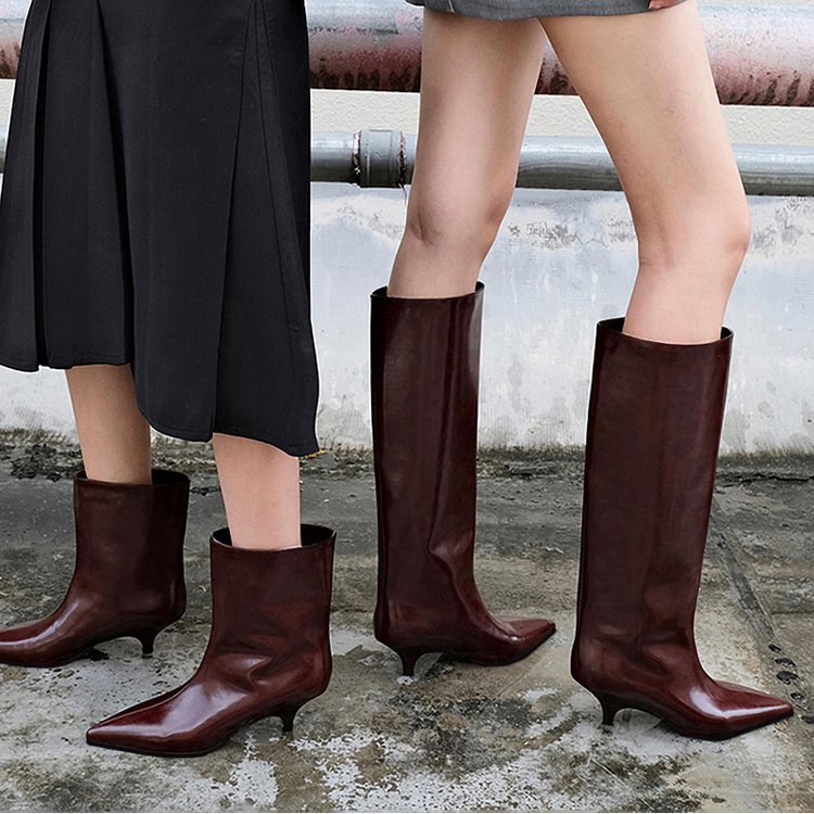 Women'S Shoes Chelsea - Sepatu Boots Wanita Chelsea Kulit Paten