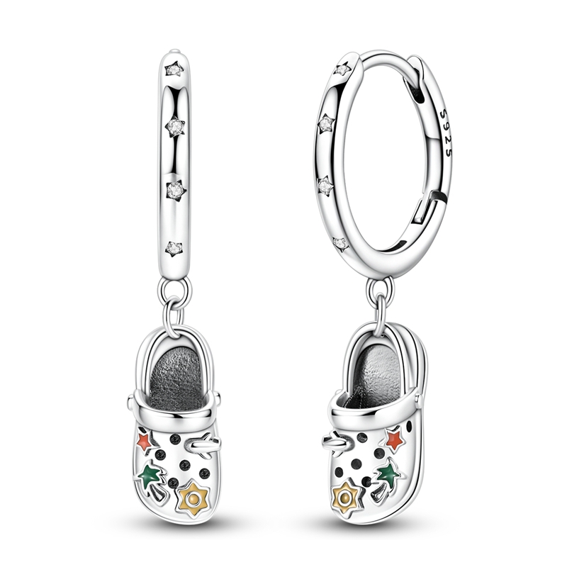 Anting-anting Huggie Hoop Gaya - Women'S Shoes Crocs ulasan dan harga