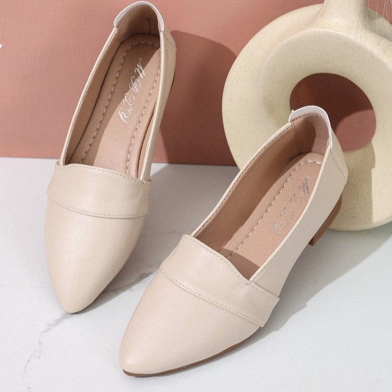 Sepatu Slip On Wanita, Sepatu  - Pointed Toe Flat ulasan dan harga