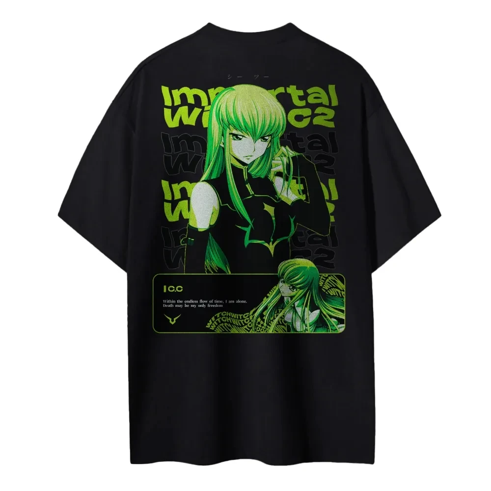 Kaos Code Geass Baru C.C. Kaos - Women Shoes Quote ulasan dan harga