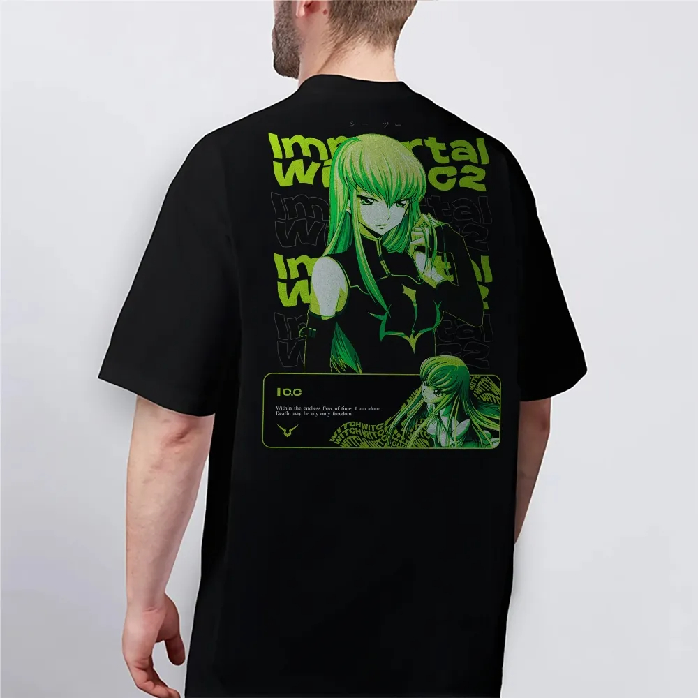 Kaos Code Geass Baru C.C. Kaos - Women Shoes Quote ulasan dan harga