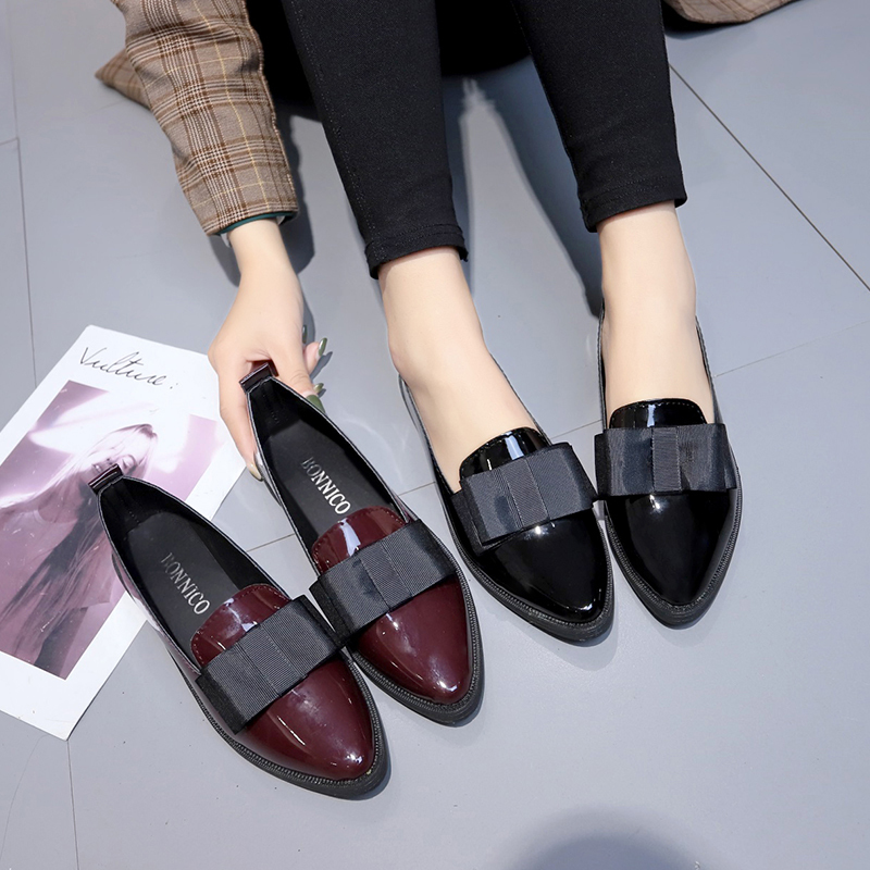 Sepatu Flat Berujung Runcing d - Shoes For Women Flats ulasan dan harga