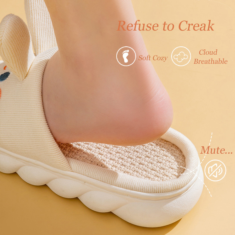 Sandal Rumah Linen untuk Wanit - Women Shoes Black ulasan dan harga