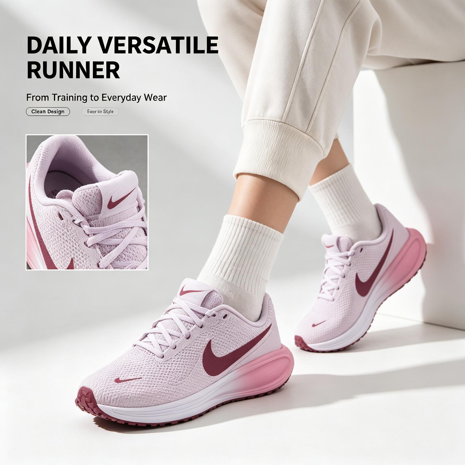 Sepatu Lari Wanita Nike Pink S - Women Shoes Nike ulasan dan harga