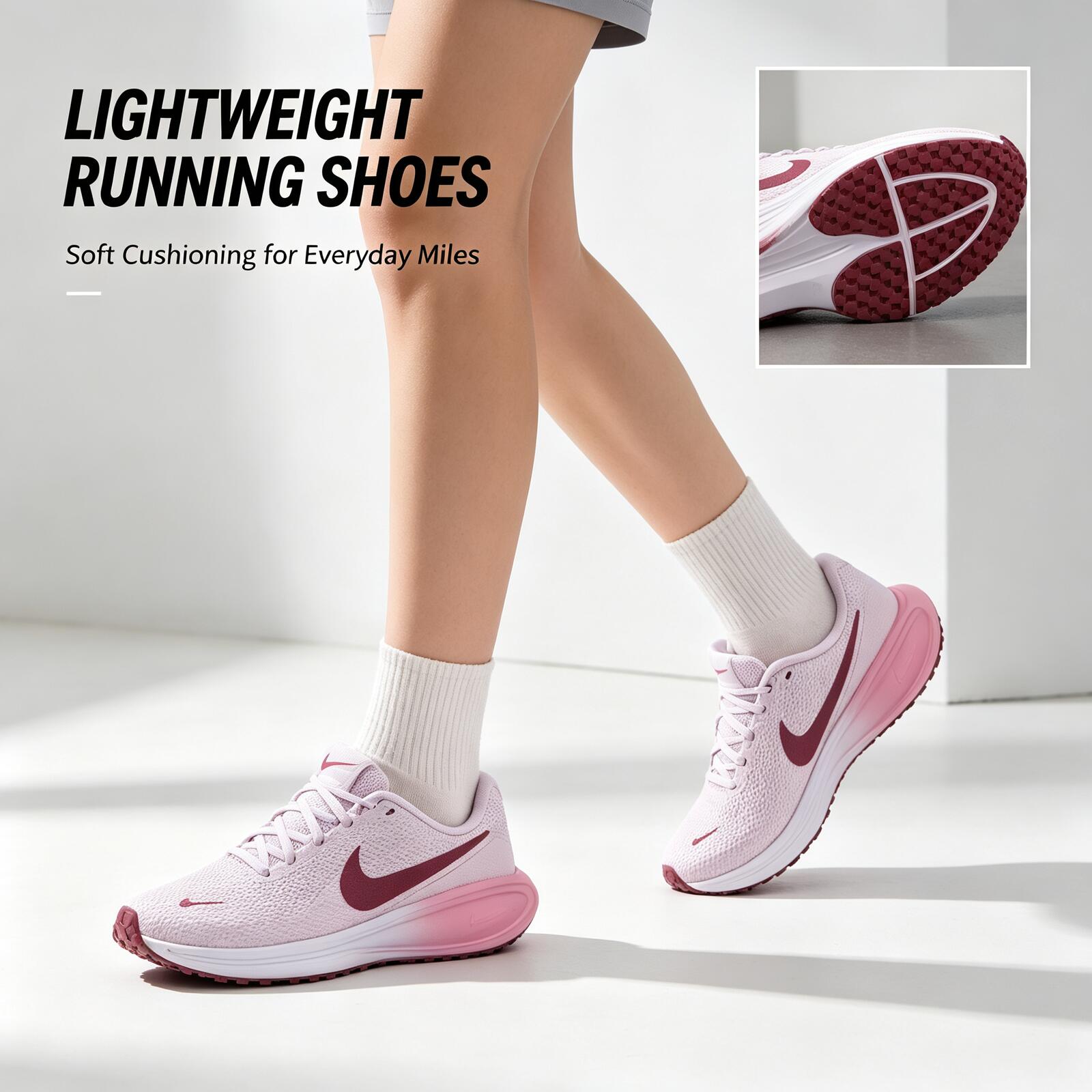 Sepatu Lari Wanita Nike Pink S - Women Shoes Nike ulasan dan harga