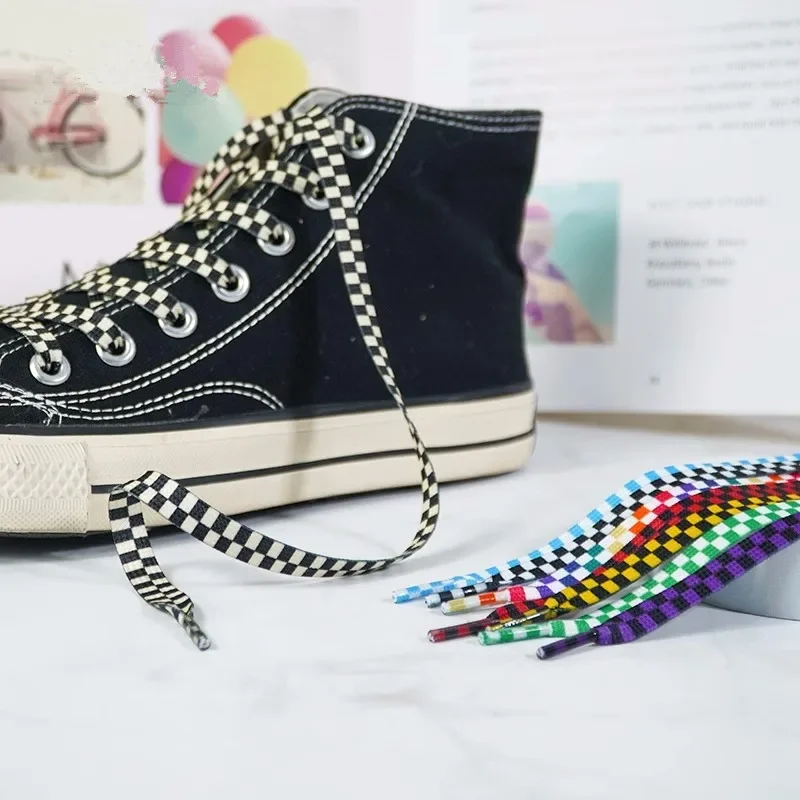 1 Pasang Tali Sepatu Bermotif  - Women Shoes Black ulasan dan harga