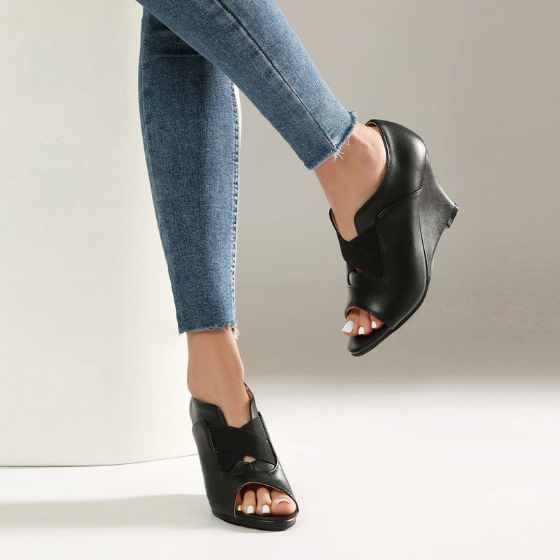 REAVE CAT Sandal Wanita Hitam  - Women'S Shoes Extended Sizes ulasan dan harga