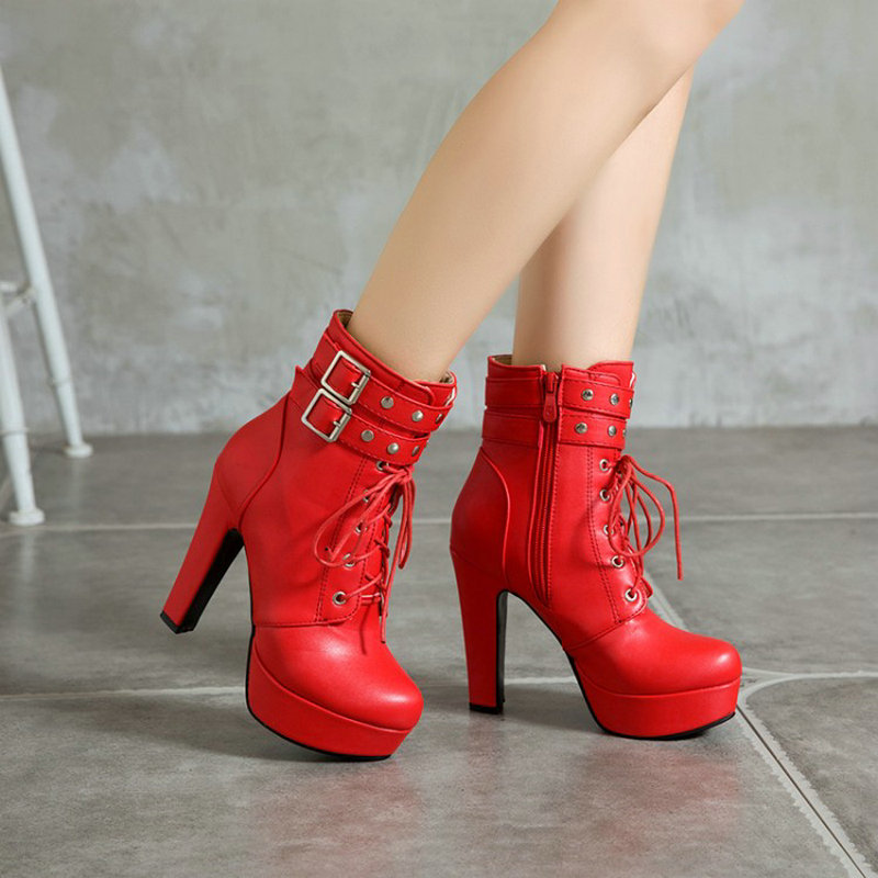 Sepatu Bot Tinggi Wanita Musim - Women Shoes For Big Feet ulasan dan harga