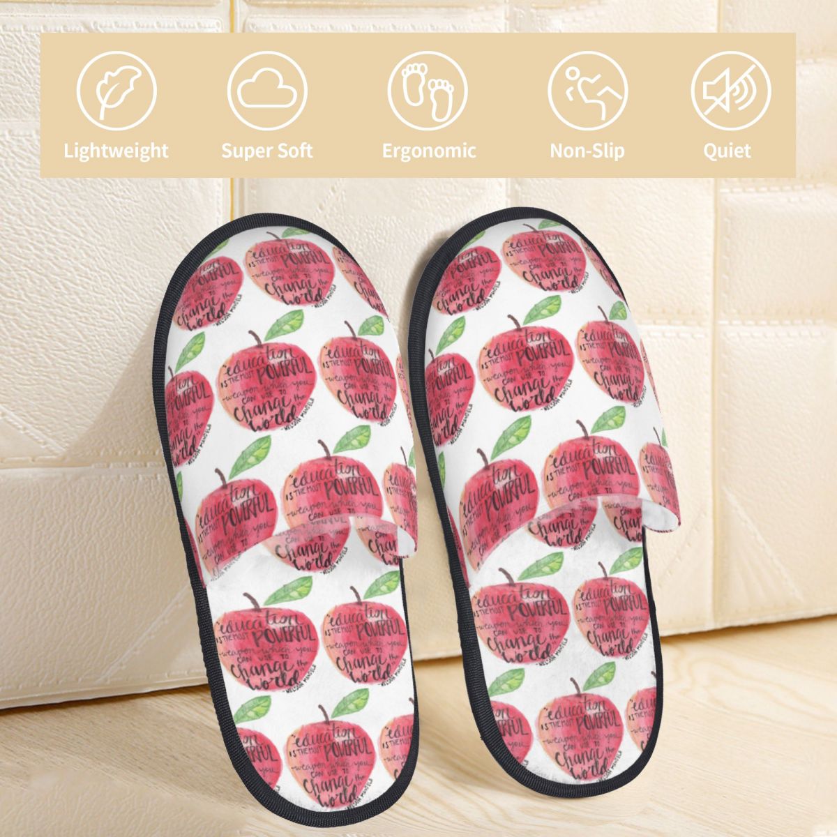 Sandal Rumah Wanita Custom den - Women Shoes Quote ulasan dan harga