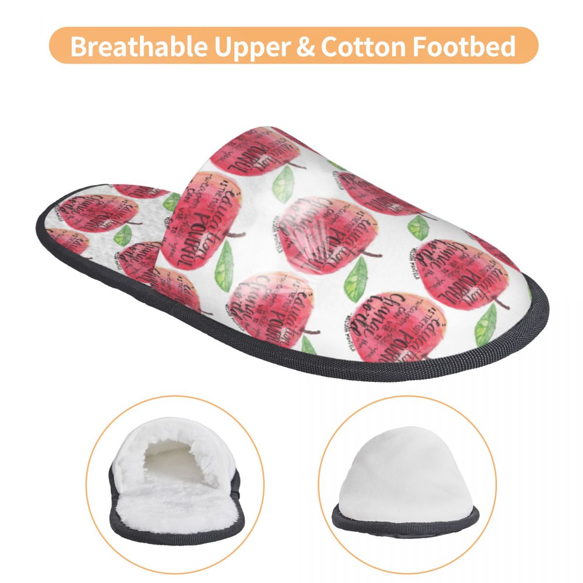 Sandal Rumah Wanita Custom den - Women Shoes Quote ulasan dan harga