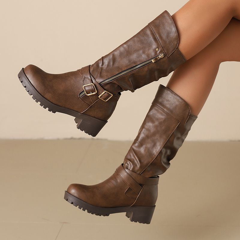 ORCHALISA Sepatu Wanita Retro  - Women'S Shoes Extended Sizes ulasan dan harga