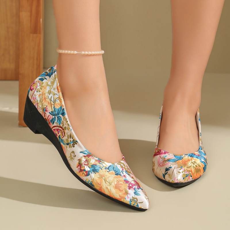 Sepatu Wedge Wanita Berujung R - Women Shoes Xxl ulasan dan harga