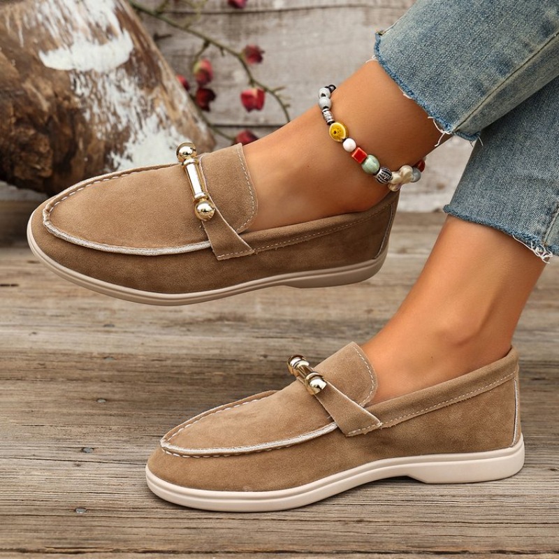 Sepatu Wanita Gaya Vintage Ing - Pointed Toe Flat ulasan dan harga