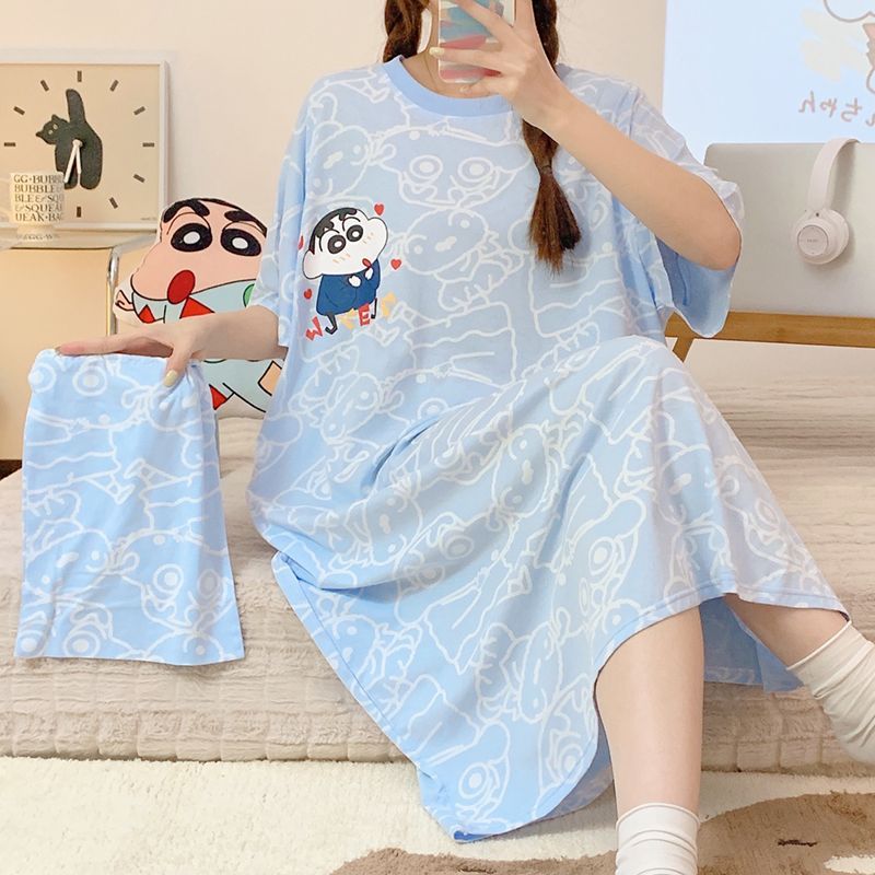 Baju Tidur Katun Anime Crayon  - Women Shoes Xxl ulasan dan harga