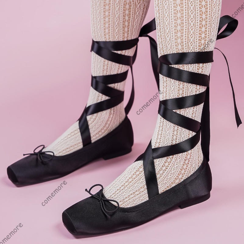 Sepatu Flat Balet Wanita denga - Shoes For Women Flats ulasan dan harga