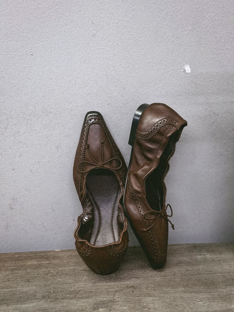 Sepatu Hak Tinggi Model Slip-o - Pointed Toe Flat ulasan dan harga