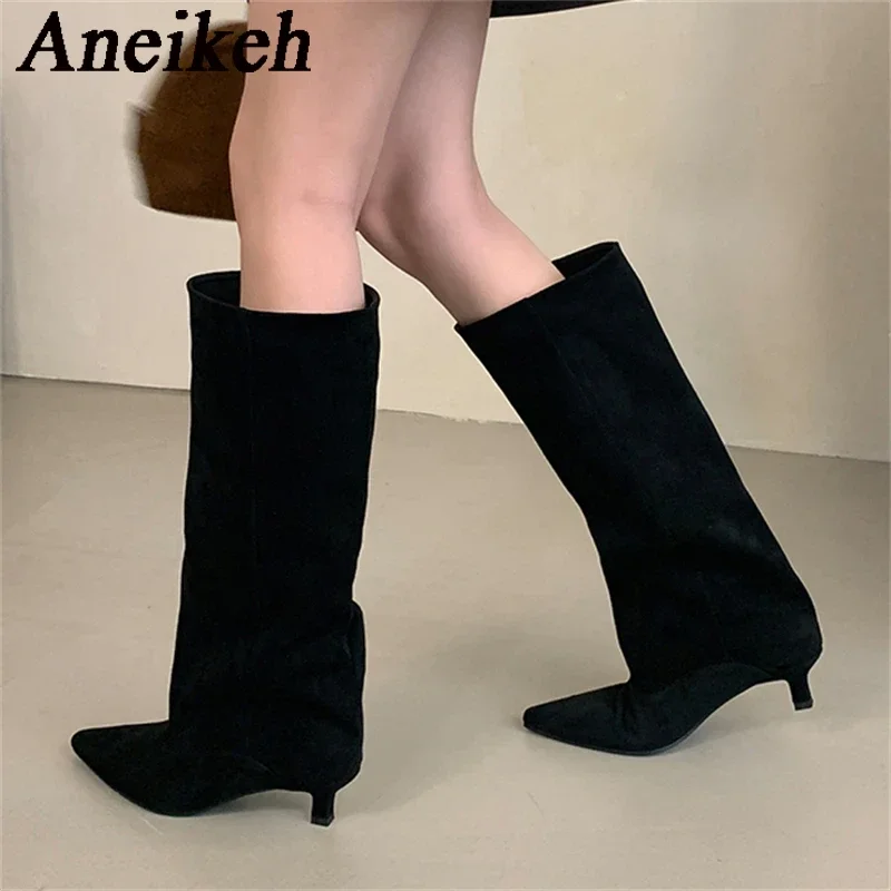 Aneikeh Sepatu Bot Panjang Lut - Women'S Shoes Chelsea ulasan dan harga
