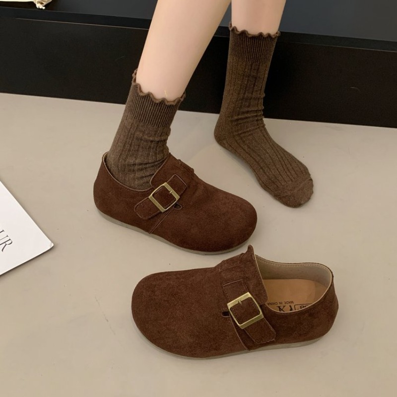 Sepatu Birken Wanita Berbahan  - Pointed Toe Flat ulasan dan harga