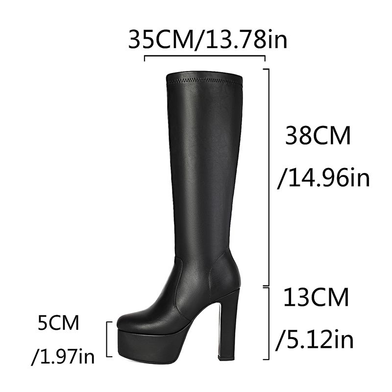 ORCHA LISA Sepatu Bot Tinggi W - Women'S Shoes Extended Sizes ulasan dan harga